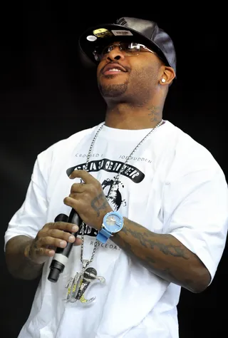 Royce da 5'9", 'My Friend' - Royce Da 5'9"&nbsp;paid homage to his third leg on "My Friend," from his 2002 debut,&nbsp;Rock City.&nbsp;Talking about his and his jimmy's exploits, he also discussed their time alone when he spit, "I need him for the health,&nbsp;I guess I'm a bit abusive / I choke him up and beat him&nbsp;when he's thinking for himself /&nbsp;Something I really don't love doing, cuz I feel guilty and try to make it up to him."(Photo: Dominic Chan/ WENN.com)