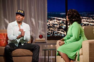 Running These Streets - Mo'Nique took a moment to discuss Van Peebles' appearance on The Game. During the episode, his character and Tasha Mack (portrayed by Wendy Raquel Robinson) run through the streets in their undergarments.&nbsp;(Photo: Darnell Williams/BET)