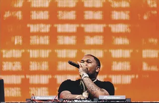 Spinning - "Mustard on the beat, h*" — "Paranoid" (Photo: DJ Mustard via Instagram)