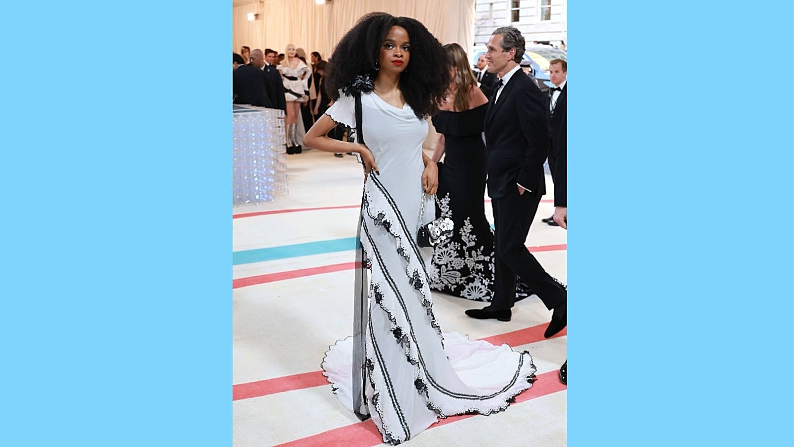 Maya Penn attends The 2023 Met Gala Celebrating "Karl Lagerfeld: A Line Of Beauty" at The Metropolitan Museum of Art on May 01, 2023 in New York City.  