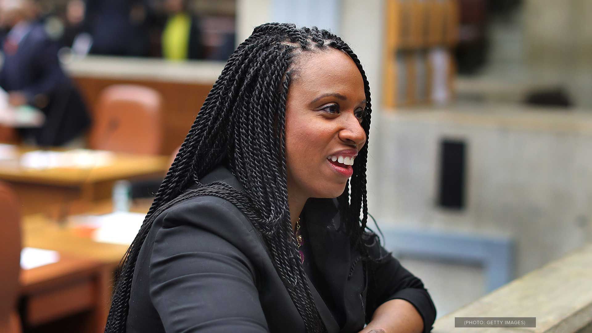 Ayanna Pressley Heads To Congress - (Video Clip) | BET Soul Train Awards