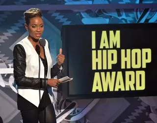 2013 Hip Hop Awards, Acceptance Speech, MC Lyte
