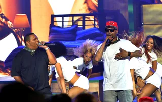 Set It Off - What made 400 Degreez so special to Fresh? For most of the tracks, there were actual musicians in the booth playing live as&nbsp;Juve&nbsp;rapped. "It was a great process," Fresh said.(Photo: Rick Diamond/BET/Getty Images for BET)