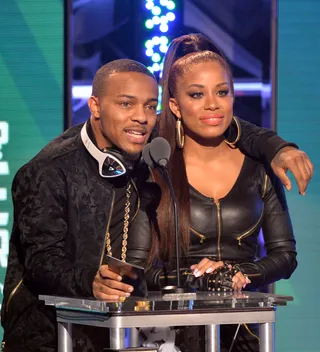 New Power Couple - Bow Wow was in the building to present the Rookie of the Year award with his new 106 &amp; Park co-host, Keisha Chante. Mr. 106 gave the Canadian beauty a warm BET welcome to the Hip Hop Awards. (Photo: Rick Diamond/BET/Getty Images for BET)
