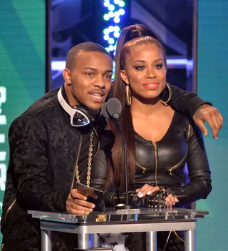 New Power Couple - Bow Wow was in the building to present the Rookie of the Year award with his new 106 &amp; Park co-host, Keisha Chante. Mr. 106 gave the Canadian beauty a warm BET welcome to the Hip Hop Awards. (Photo: Rick Diamond/BET/Getty Images for BET)