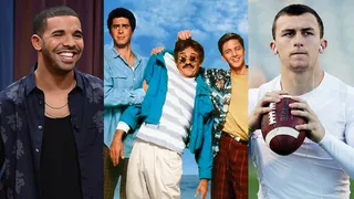 Weekend at Drake's  - Texas A&amp;M quarterback Johnny Manziel got criticized for spending a weekend at the OVO Fest and naturally Drake got upset he was painted as bad influence. Best way to show those naysayers what a weekend with Drizzy's is really like: in a remake of Weekend at Bernie's.(Photos from left: Theo Wargo/Getty Images, MGM, Scott Halleran/Getty Images)