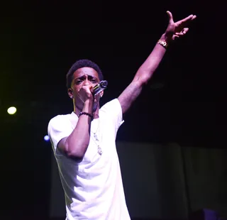 "Investment" - While some of the things Rich Homie chooses to invest his money in may be questionable, one thing is clear, he's having fun no matter the cost. The young MC reminds us that being your own boss can sometimes be the biggest investment one can make. &nbsp;&nbsp;(Photo: Paras Griffin /Landov)