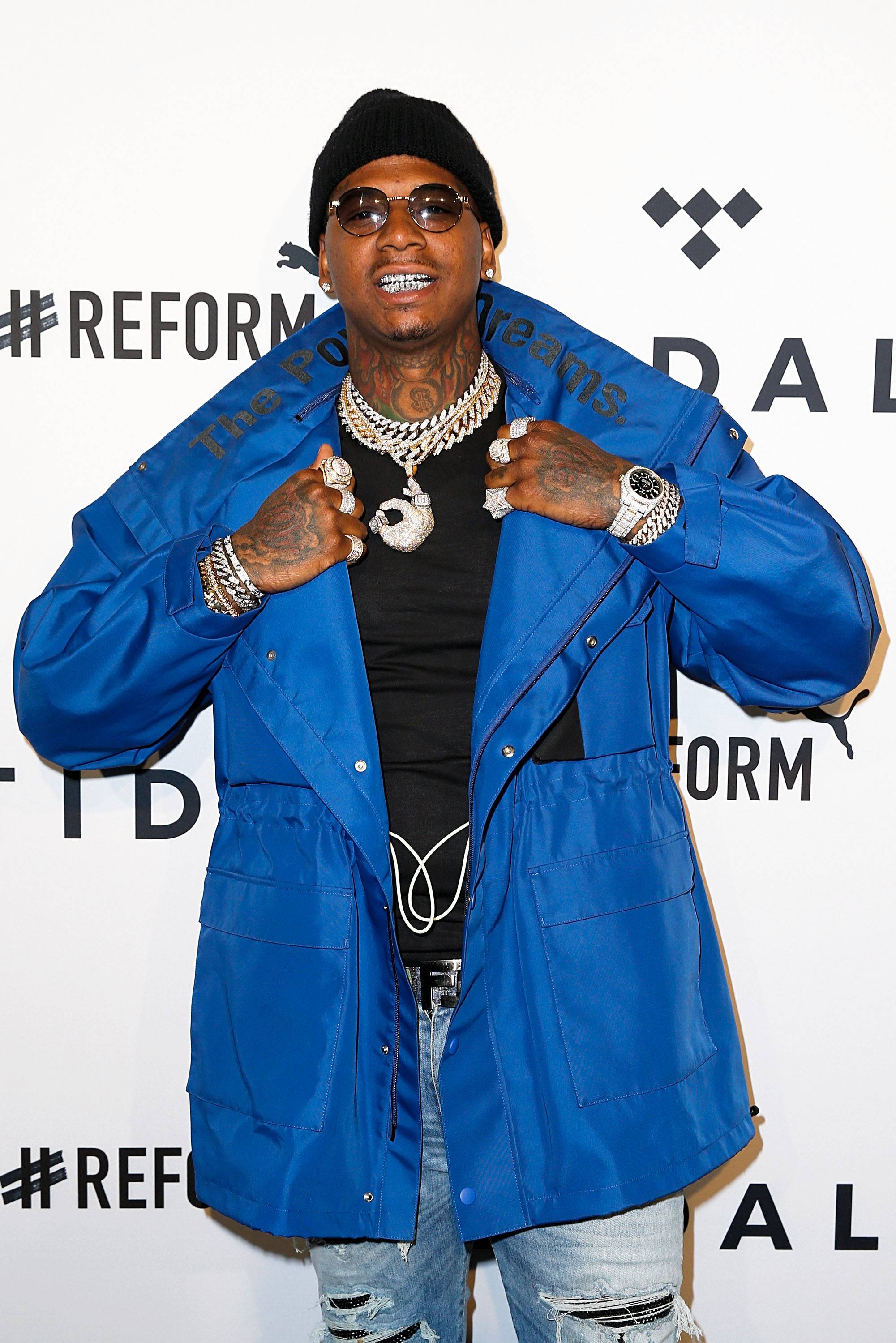 BROOKLYN, NY - OCTOBER 23:  Moneybagg Yo attends the 4th Annual TIDAL X: Brooklyn at Barclays Center on October 23, 2018 in Brooklyn, New York.  (Photo by Dominik Bindl/WireImage)