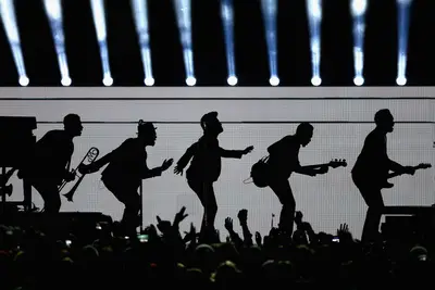 The Halftime Show - Bruno Mars and the Red Hot Chilli Peppers put on an awesome halftime show. They performws a mash-up their hits.(Photo: Elsa/Getty Images)