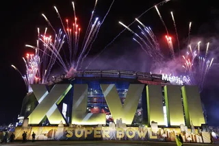 Fireworks Set Off the Big Game - Fireworks burst over MetLife Stadium before the NFL Super Bowl XLVIII kickoff.(Photo: AP Photo/Seth Wenig)