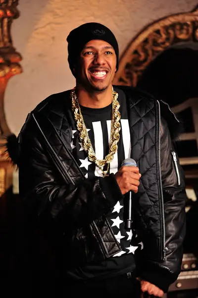 Cannon-ball - Nick Cannon preps for the big game during VH1's Super Bowl Blitz: Six Nights + Six Concerts at St. George Theatre in New York City.(Photo: Brian Killian/Getty Images)
