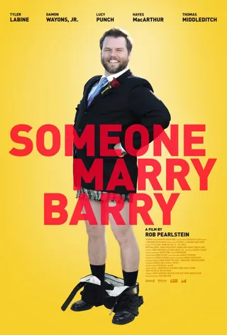 Someone Marry Barry: February 7 - Damon Wayans Jr. stars in this raunchy rom com about a trio of childhood friends on a mission to find a wife for their socially challenged pal Barry (Tyler Labine). The tale gets even funnier when they realize Barry's new matchmade girlfriend is exactly like him.  (Photo: Straight Up Films)