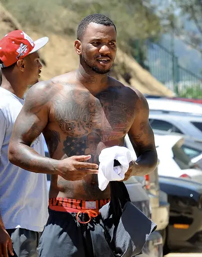 The Game - &quot;I would definitely take pleasure in it,&quot; The Game told TMZ. &quot;It's legal, and I want to show him you can solve your disputes without a weapon. I would not be boxing for me. I'd be boxing for the legacy of Trayvon Martin and for his family.&quot;(Photo: Cousart/JFXimages/WENN.com)
