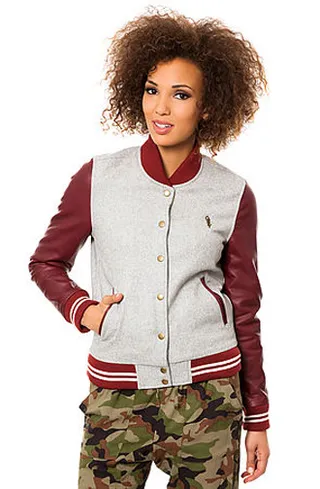 Varsity Jacket - You don’t have to stick to any team’s color scheme. A varsity jacket in any color combo gives off that sporty look in a way that’s not so obvious.  (Photo: Karma Loop)