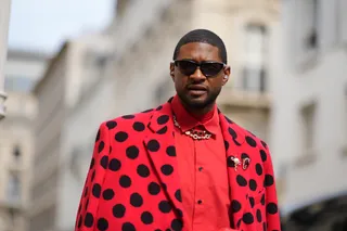 Poker Face In That Polka Dot Suit