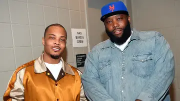 Killer Mike and TI on BET Buzz 2020.