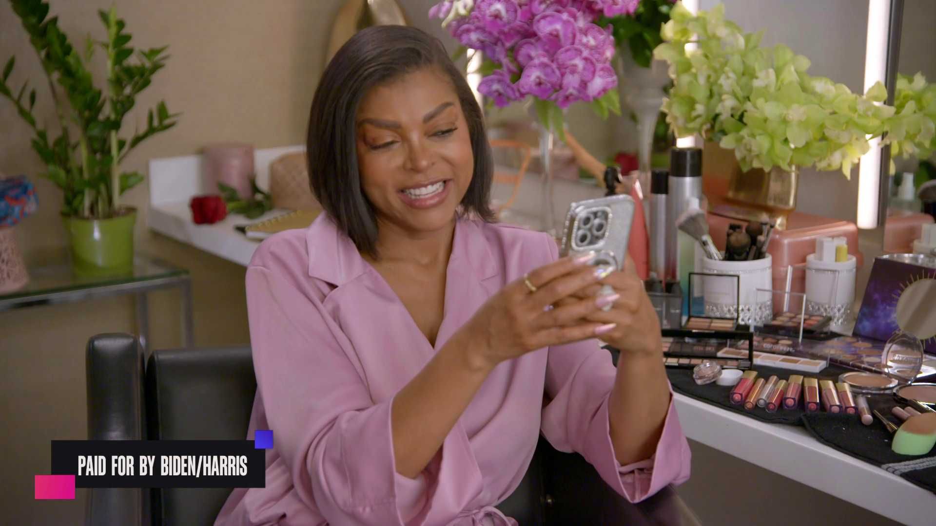 Taraji P. Henson Gets Kamala Harris on the Phone BET Awards 2024