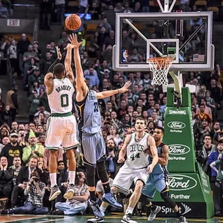 Clutch Performer - Avery Bradley hit the money jumper to give the Boston Celtics a shocking win over the Memphis Grizzles.(Photo: Boston Celtics via Instagram)