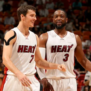 New Dynamic Duo? - This Miami Heat&nbsp;backcourt of Dwyane Wade and Goran Dragic is pretty mean out here. Don't you think?(Photo: Miami Heat via Instagram)