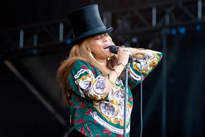 'On &amp; On' by Erykah Badu - Once again, Erykah Badu's music is the soundtrack to MJ's life. &quot;On &amp; On&quot; was the audio backdrop for when Mary Jane calls Niecy in a panic to do her weave.   &nbsp;(Photo: WENN.com)