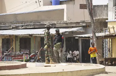 Blasts Leaves 54 People Dead at Market - On the March 7, another set of blasts left 54 people dead at the same market in Maiduguri. The attacks have the hallmarks of Boko Haram, but no groups have claimed responsibility for either blasts, the AP reports.(Photo: AP Photo/Jossy Ola)