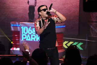 "Ain't Worried About Nothin'" - There's not much that French is worried about these days. Single No. 3 from Excuse My French is an upbeat club banger with leisure on the brain. Rico Love and Earl E commandeer the beat while the Coke Boy happily boasts about being on top: "Whole hood love me, but naan n---a wanna touch me/N---a I ain't worried 'bout nothin.'"(Photo: Ilya S. Savenok/Getty Images for BET)