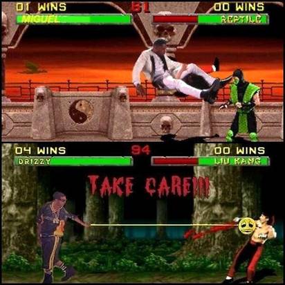 Mortal Kombat Makes A - Image 8 from Funniest Drake and Miguel Memes | BET
