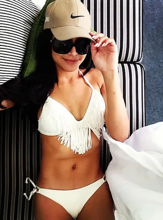 Flirty Fun - There's one particular style that clearly stands above the rest — and that's the fringe bikini!&nbsp;We’re in love with Naya Rivera’s pick. It’s a playful and flirty spin on the typical two-piece.  (Photo: Naya Rivera via Instagram)