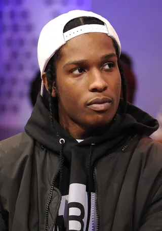 A$AP Rocky on the passing of his father:&nbsp; - &quot;I didn't get a chance to mourn about my pops because I wanted to deliver an album even after m*****f****** leaked my s***. &quot;  (photo: John Ricard / BET)