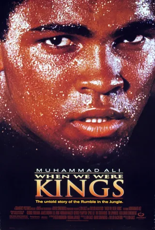 When We Were Kings - Muhammad Ali is a heavyweight champ and cultural icon, who brought drama and theater to the boxing ring. We commemorate the great athlete's 71st birthday by recapping the best of boxing in the movies, starting with this 1996 documentary. The film chronicles Ali's infamous 1974 &quot;Rumble in the Jungle&quot; fight against George Foreman, and features commentary by Norman Mailer, Spike Lee and others. For a glimpse of the charismatic Ali at his greatest, look no further.  (Photo: Das Film, Polygram Filmed Entertainment)