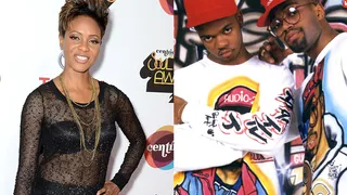 Lyte as a Rock&nbsp;MC - Lyte and Audio Two - Already known for their 1987 hit &quot;Top Billin&quot;early hip hop group Milk Dee and brother DJ Gizmo of Audio Two helped craft the winning sound behind their younger sister MC Lyte's debut album Lyte As a Rock .(Photos from left: Earl Gibson III/Getty Images for Centric, Atlantic Records)