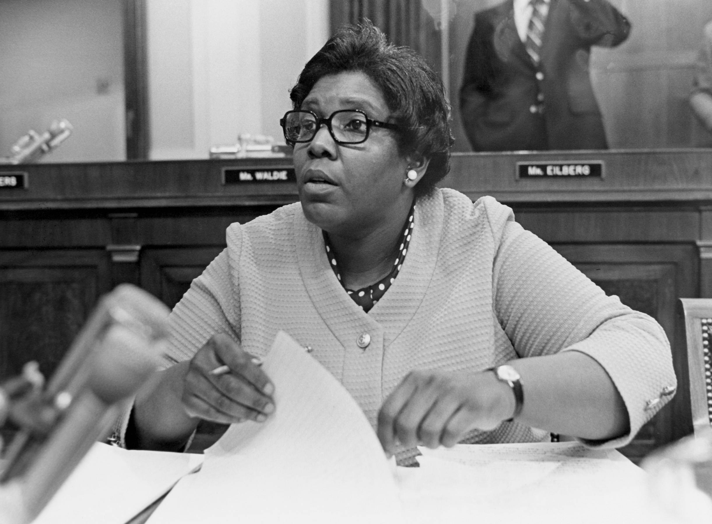 Barbara Jordan - (Photo: - Image 9 from Crimson and Cream: Notable ...