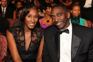 Lovebirds - There's nothing more amazing than seeing the support that a loving husband gives his wife. Lisa Leslie definitely has a good man. (Photo: GettyImages for BET)