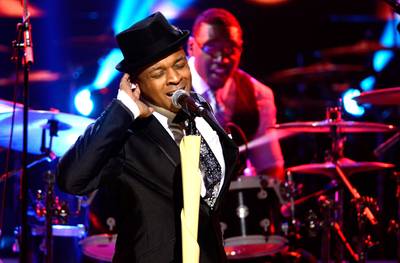 Stokley Williams - Stokley Williams reps for Mint Condition, and&nbsp;soul music, at this year's show.&nbsp;(Photo: Kris Connor/Getty Images for BET)