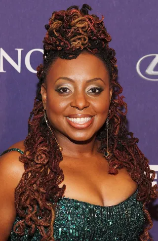 Ledisi - Ledisi created a crown out of her own cascading locs. (Photo: Paul Morigi/Getty Images for BET)