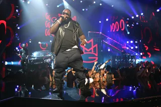 "Dope B---h Skit" - Before the album's home stretch, Ross&nbsp;sticks in a nearly three-minute skit with two ladies talking about what differentiates them from "basic b-----s."(Photo: Christopher Polk/Getty Images For BET)