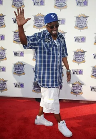 Eddie Griffin - Comedian Eddie Griffin made a red carpet appearance in a blue plaid shirt and white cargo shorts.&lt;br&gt;&lt;br&gt;(Photo Credit: PictureGroup)