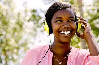 Noise Blocking Headphones - Those white earbuds won’t do you any good when you’re roommate is snoring her way through your all-nighter. Block out distractions and listen to your fave playlists to get you through.&nbsp;  (Photo: Hero Images/Corbis)