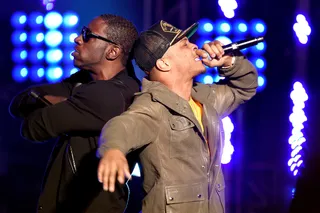 ATL's Finest  - T.I. and Young Dro deliver a killer performance for their city! (Photo: Paul R. Giunta/BET/Getty Images for BET Networks)