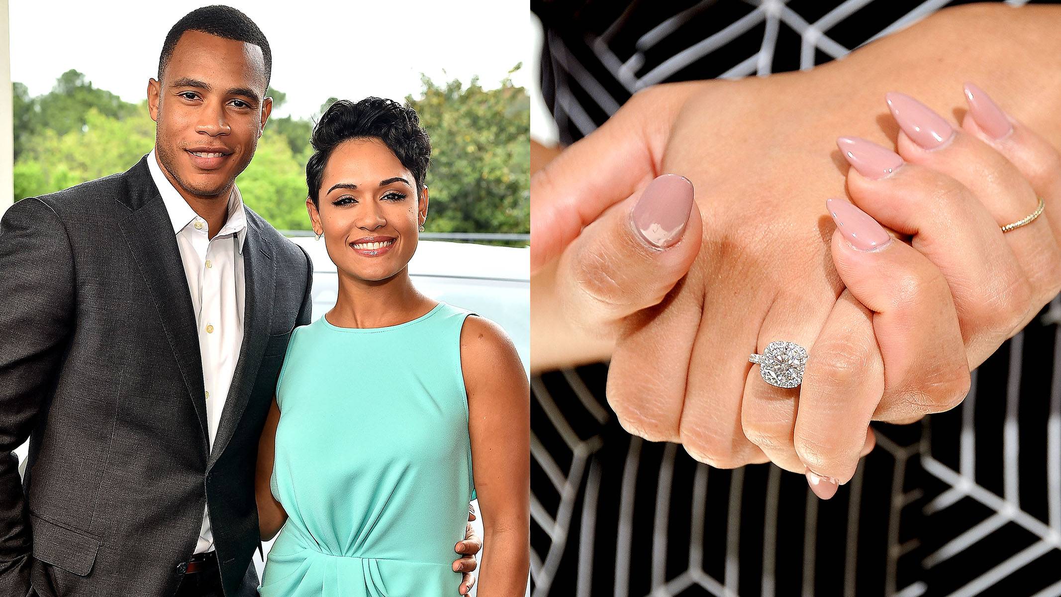 Eva marcille engagement on sale ring