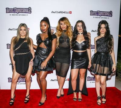Fifth Harmony - When your singing group has five members, you are your own squad. Coordinating 'fits help, too!(Photo: Rich Polk/Getty Images for Sony Pictures Entertainment)