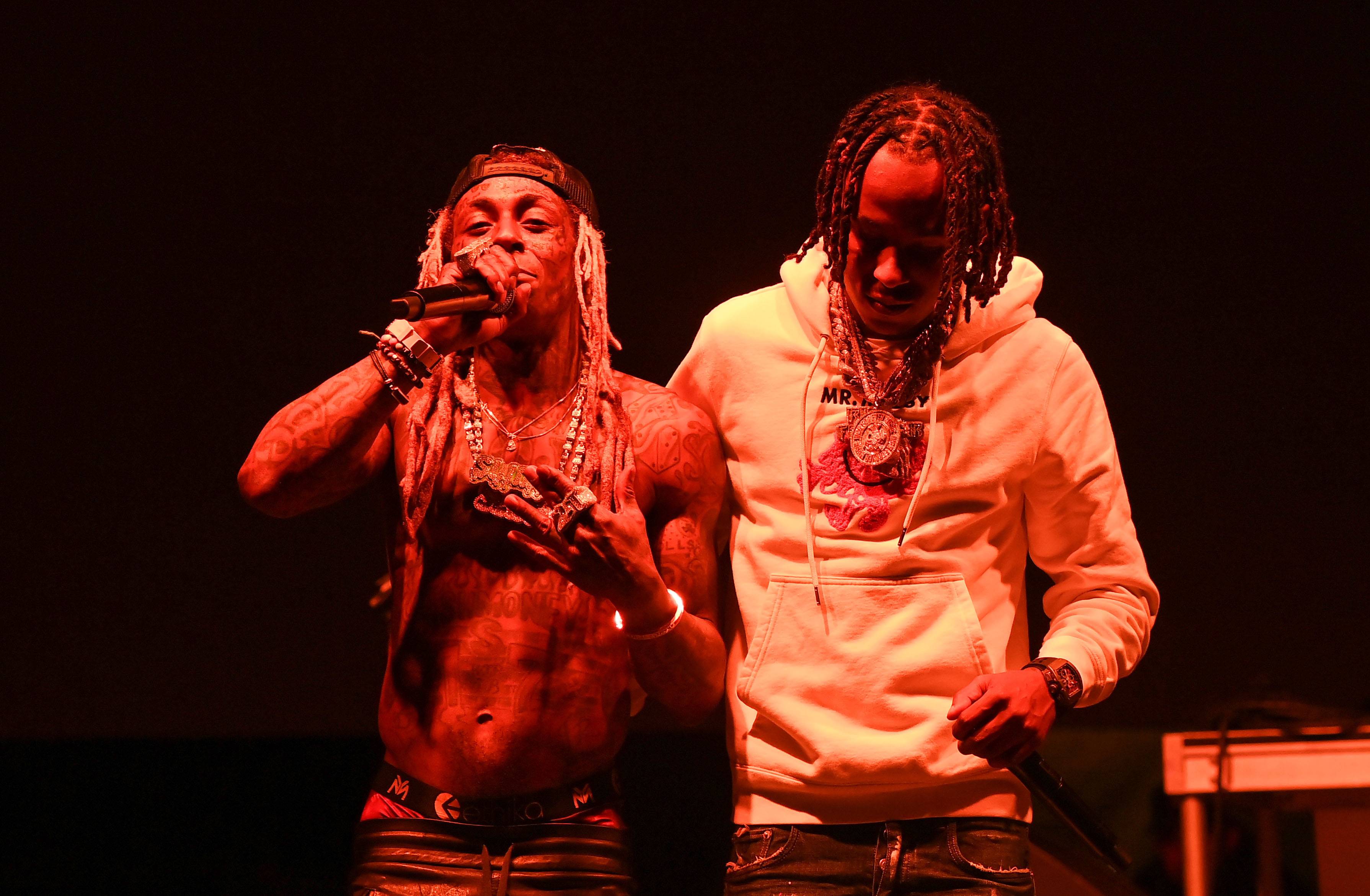 Lil Wayne and Rich The Kid on BET Buzz 2021