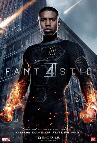 Lit - In Fantastic Four, he suits up as Johnny Storm a.k.a. The Human Torch. The man is literally scorching hot! And who could resist watching him smolder on-screen in that form-fitting suit? #JustSaying (Photo: Twentieth Century Fox / Marvel Entertainment / TSG Entertainment / Marv Films / Genre Films)