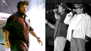 Ice Cube | NWA  - Compton hip hop group&nbsp;NWA&nbsp;made waves around the country with their debut release of Straight Outta Compton. Ice Cube split from the group in 1989 and continued making a name for himself beyond the mic by getting into some serious acting roles as well as landing huge endorsements. (Photos from Left: Jason Merritt/Getty Images, Raymond Boyd/Michael Ochs Archives/Getty Images)