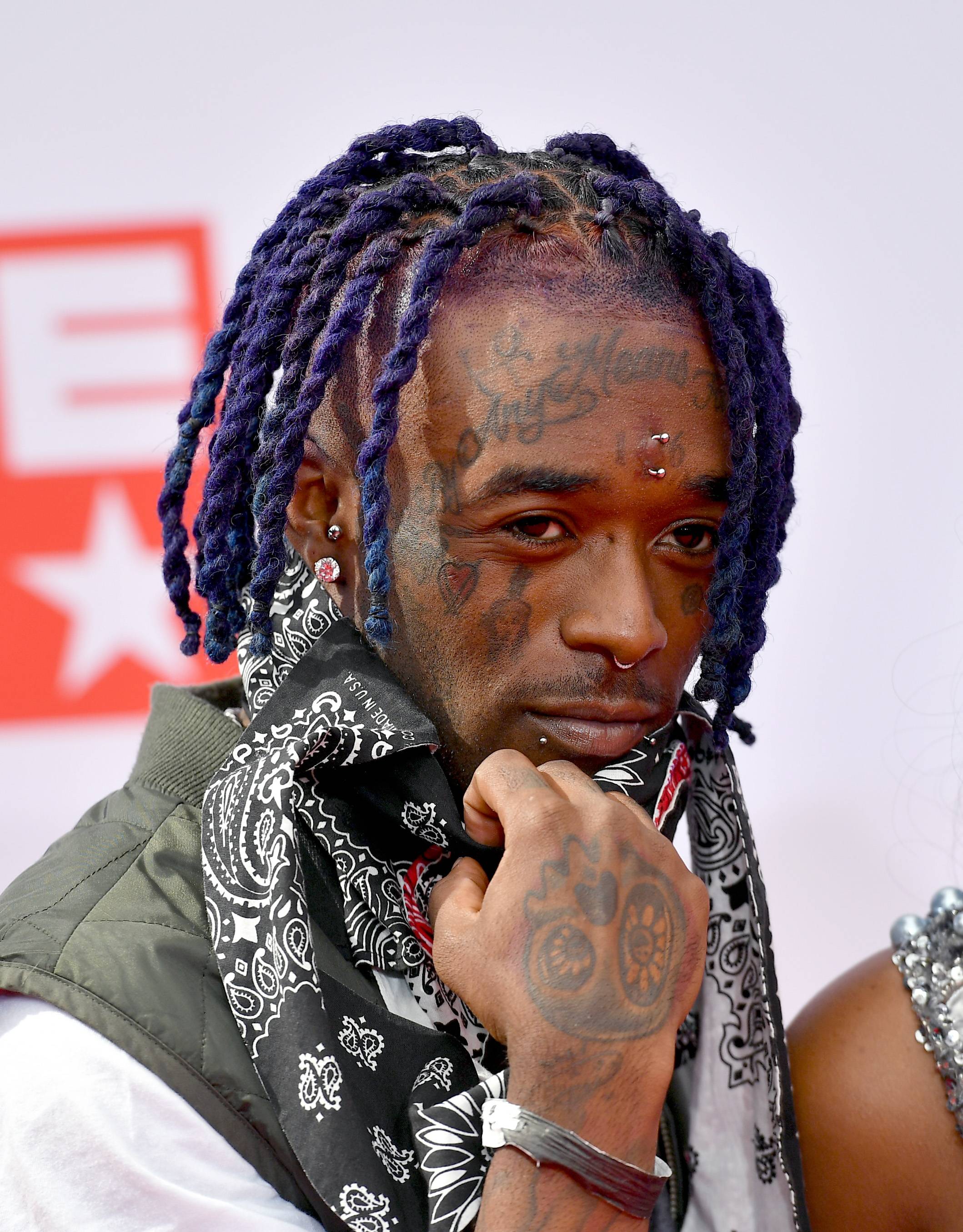 2021 Lil Uzi Vert Image 4 From Bet Awards 2021 Best Braids Bobs Bangs And Locs On The Red 