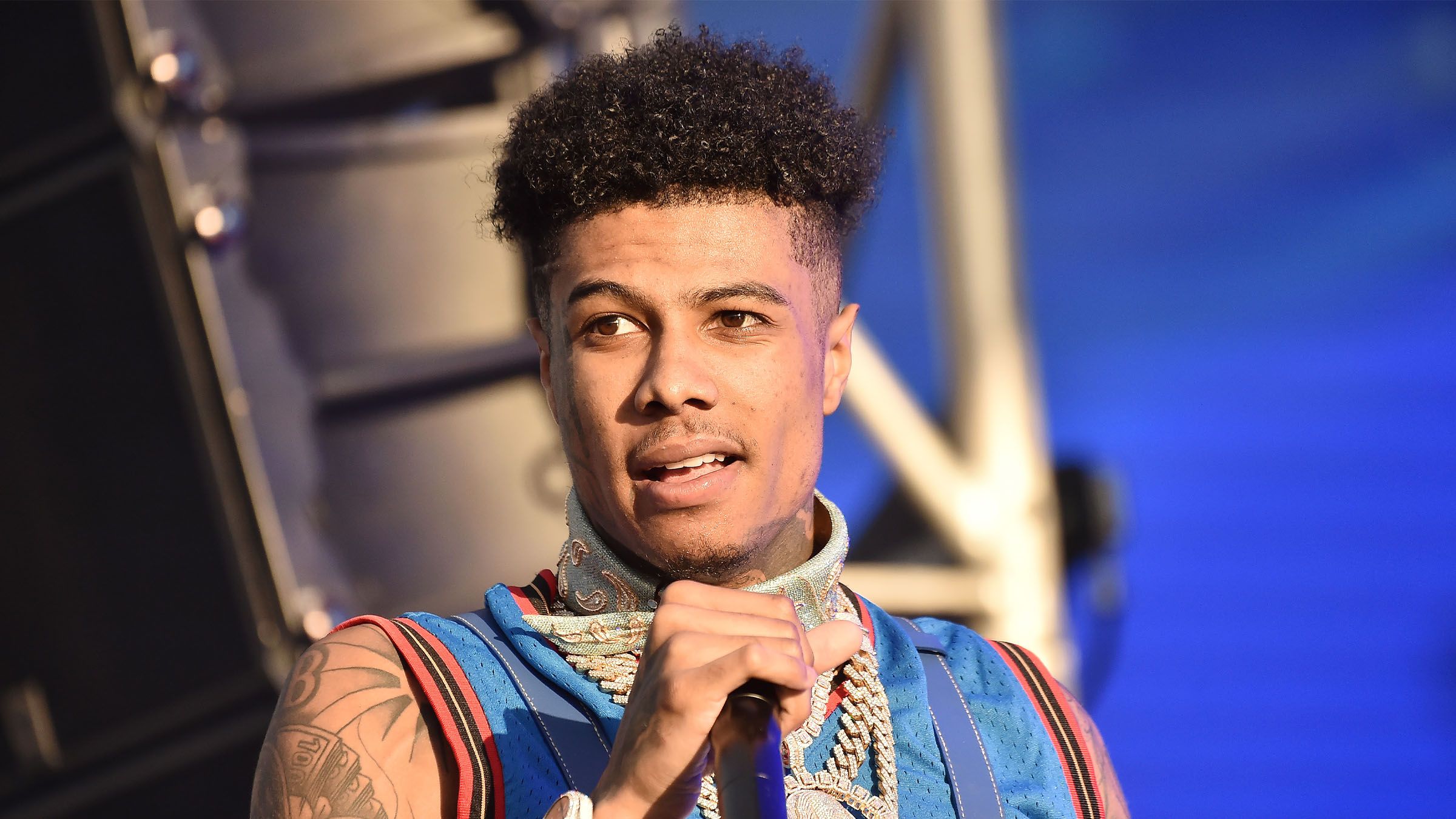 Alleged Blueface Attacker Arrested Following Stabbing Incident at Gym - Vimarsana News