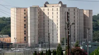 Fulton County Jail in Atlanta, Georgia, US, on Thursday, Aug. 24, 2023. 