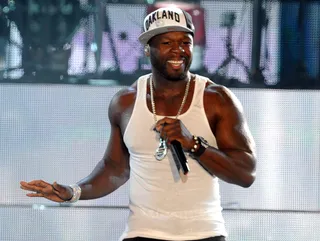 Get Rich or Die Tryin' - With an already legendary backstory — surviving nine gunshots, beefing with Ja Rule and Queens gangsters — 50 Cent first set the world on fire with his 2003 classic Get Ready or Die Tryin', which sold more than 8 million records with timeless bangers such as "In Da Club" and "Patiently Waiting." (Photo: Kevin Winter/Getty Images for Coachella)