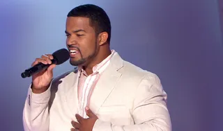 Julian Awari - Julian got to perform &quot;Savior More Than Life to Me&quot; by Kirk Franklin &amp; The Family.  (Photo: BET)