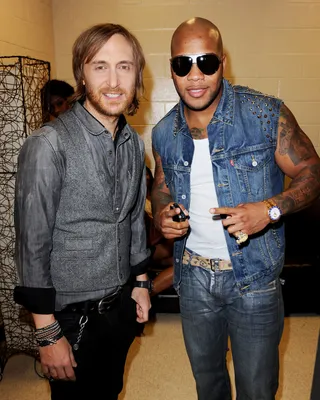 "Club Can't Handle Me" - With the amazing ability to get the club going, hitmaker David Guetta linked up with Flo Rida to make the appropriately titled club record, "Club Can't Handle Me."(Photo: Larry Marano/Getty Images)